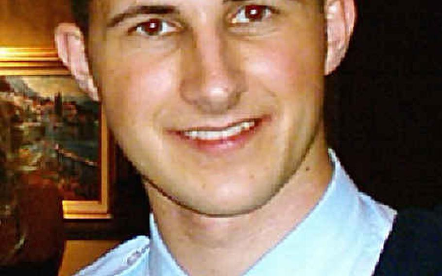 Air Force Staff Sgt. Bradly Ring, who was killed Saturday in a car crash near RAF Mildenhall.