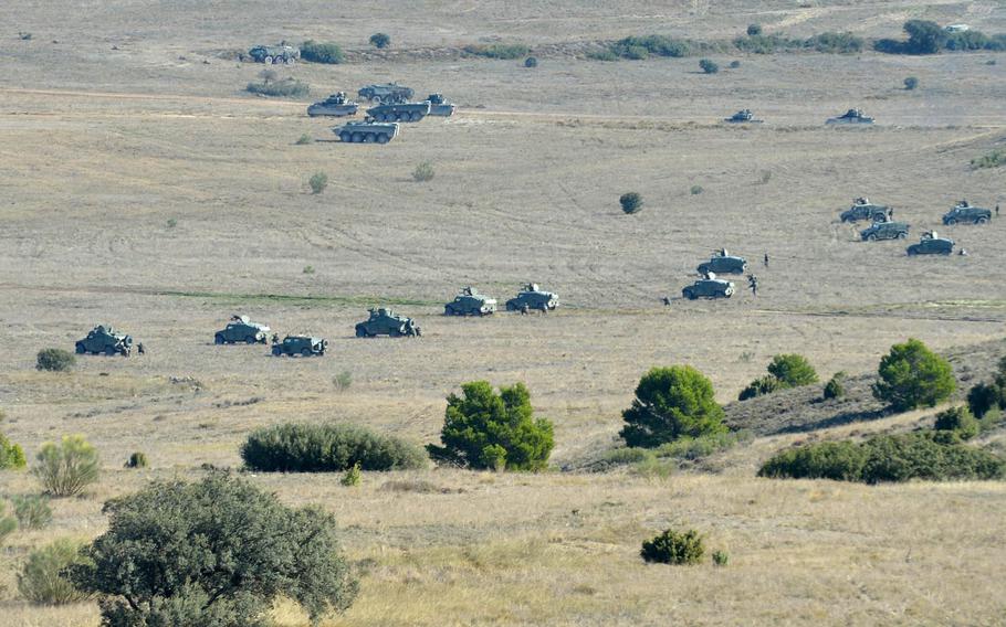 NATO troops take part in November 2015  in Trident Juncture, a major alliance exercise held in several European countries, that sought to showcase alliance readiness. A report by the Atlantic Council issued Friday, Feb. 26, 2016, argues that several European militaries, including those of the United Kingdom and Germany, are incapable of deploying large numbers of forces on short notice.

