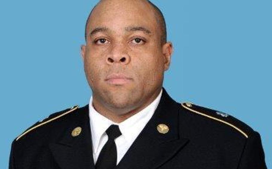 Staff Sgt. Conrad A. Robinson died Thursday in Kosovo, the Pentagon said.