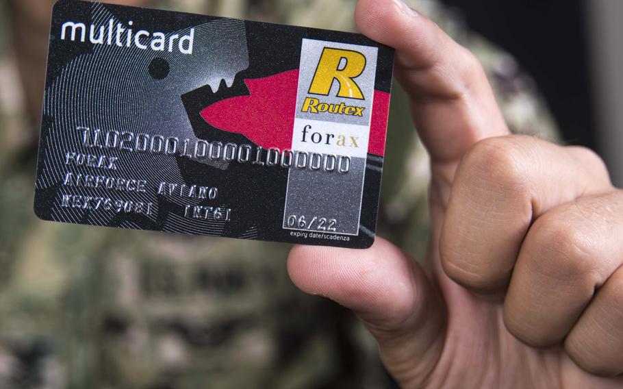 Fuel cards will replace the gas-rationing coupons on Jan. 1 for U.S. servicemembers and Defense Department employees throughout Italy. The cards will be more secure, more convenient and less susceptible to fraud, military officials said.



