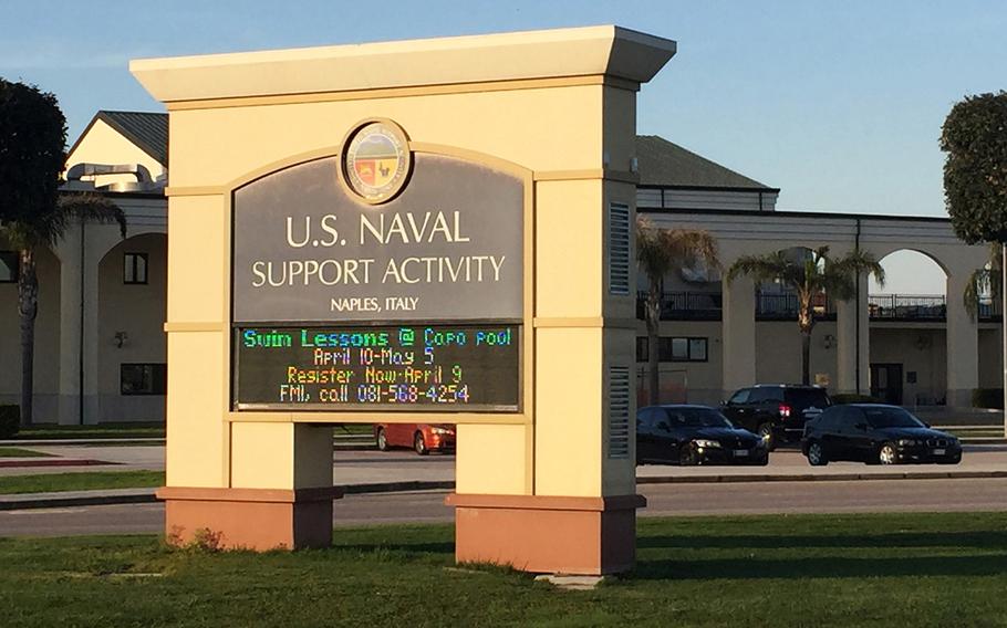 The Navy, which is aiming to prevent the spread of the new coronavirus, will shut “any base group activities” at Naval Support Activity Naples starting March 10, 2020.

