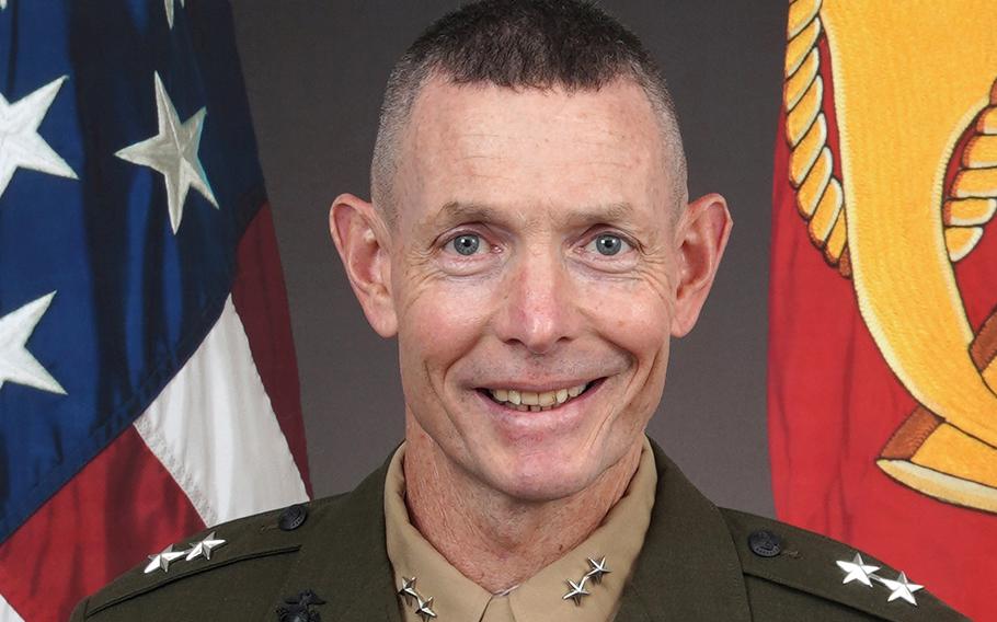 Maj. Gen. Stephen Neary, the two-star general in charge of U.S. Marines in Europe and Africa is under investigation for allegations that he used a racial slur during a recent training event with his troops, the Corps said Friday.