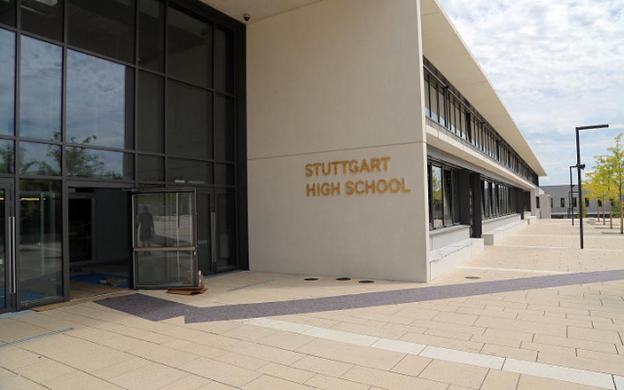 Stuttgart High School on Panzer Kaserne in Boeblingen, Germany, was closed  Oct. 15, after numerous  students tested positive this week for the coronavirus.
