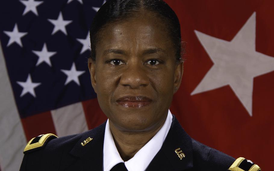 Brig. Gen. Wanda N. Williams took command of 7th Mission Support Command and became deputy commander of the 21st Theater Sustainment Command at a ceremony in Kaiserslautern, Germany, Dec. 8, 2020. She is the first Black woman to hold the job.

