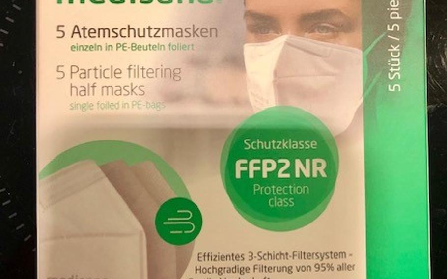 Medical-grade masks will be required across Germany while shopping and using public transportation, starting Monday, Jan. 25, 2021. In at least one state, they will also be required when attending religious services, but U.S. military officials have not said if the same rules will apply on bases.

