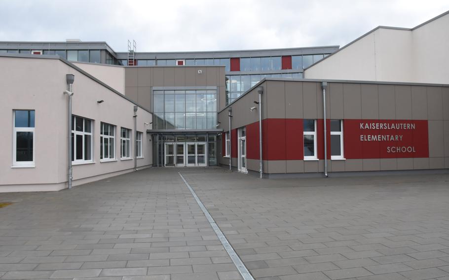 The new Kaiserslautern Elementary School will open to students in pre-kindergarten through fifth grade Monday, when classes resume after spring break. About 400 students are expected to attend in-person classes in the two-story, $51-million building on Kapaun Air Station in Kaiserslautern, Germany.
