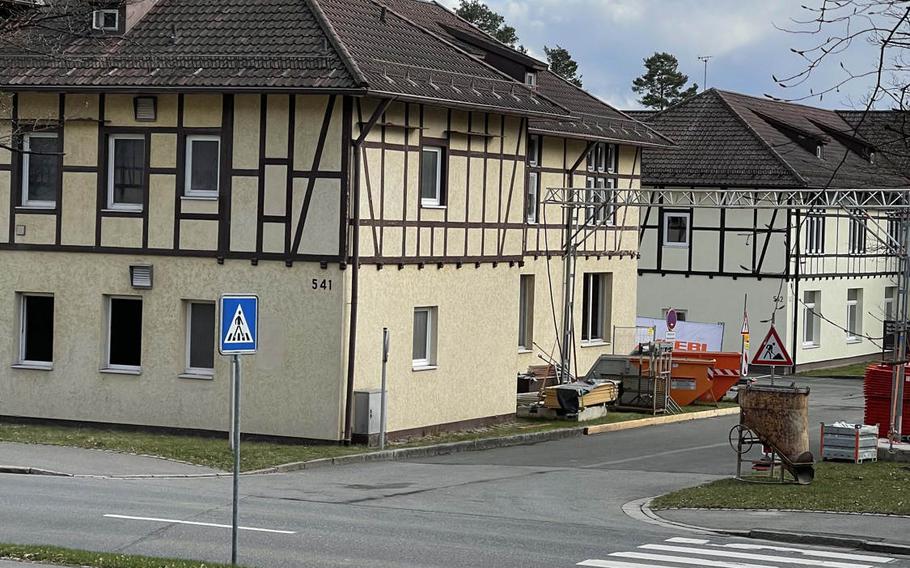 Four World War II-era rifle grenades were found by workers near Building 541 on Tower Barracks, Grafenwoehr, Germany, on April 14, 2021. The unexploded ordnance was removed without incident.