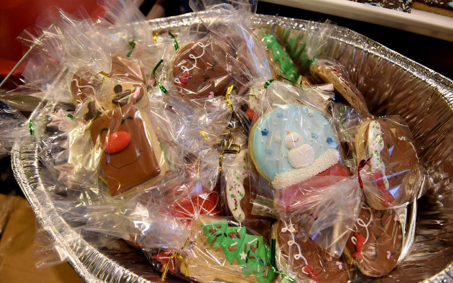 Community members donated more than 18,000 cookies in two days for the annual holiday cookie drive at Ramstein Air Base, Germany.


