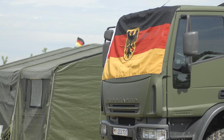 National pride was on display at the 29th annual Monte Kali Pokal shooting competition at the Wackernheim Regional Range complex, near Wiesbaden. More than 1,500 competitors from at least 12 NATO and Partners for Peace nations participated in the three-day event.