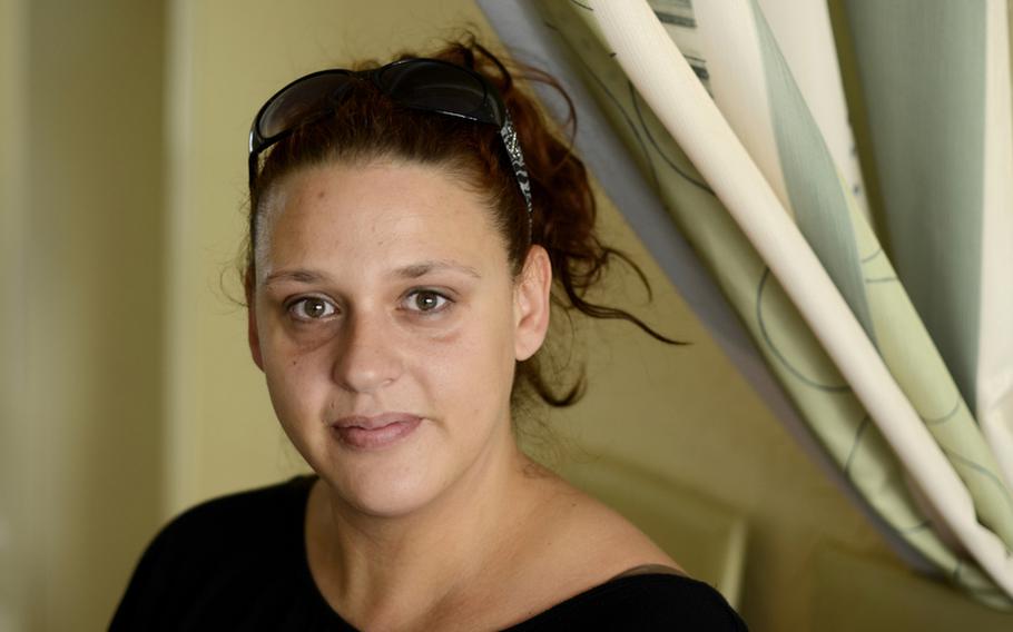 Margit Wilson, an Army spouse, says she thinks local businesses will suffer when the 170th Infantry Brigade Combat Team leaves Baumholder, Germany.