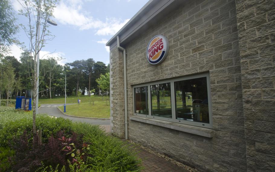 The Burger King at RAF Menwith Hill, England, will close June 29, 2013. The Army and Air Force Exchange cited in a press release a lack of business as to why they are closing the restaurant, but said it might bring "a different concession" to the base in the future.