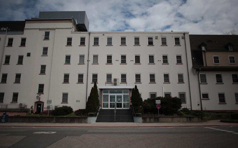 Gen. George S. Patton died in this Army hospital at Nachrichten Kaserne, part of the Army's garrison in Heidelberg, Germany. After almost seven decades, the garrison held its final retreat ceremony Friday, symbolizing the end of the U.S. Army presence in the city.