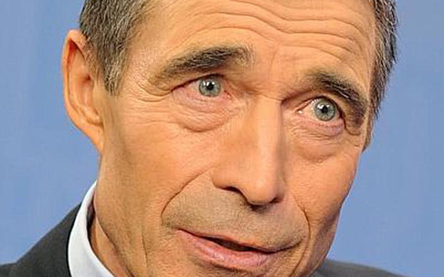 NATO Secretary General Anders Fogh Rasmussen.


