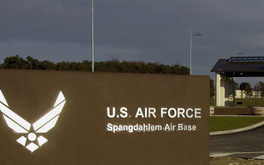 Spangdahlem Air Base, Germany was in a lockdown on Thursday.