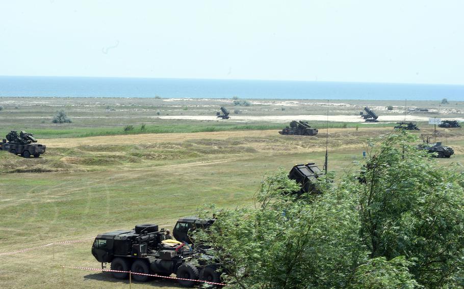 U.S. and Romanian air defense systems in Capu Midia, Romania, on Thursday, June 20, 2019.