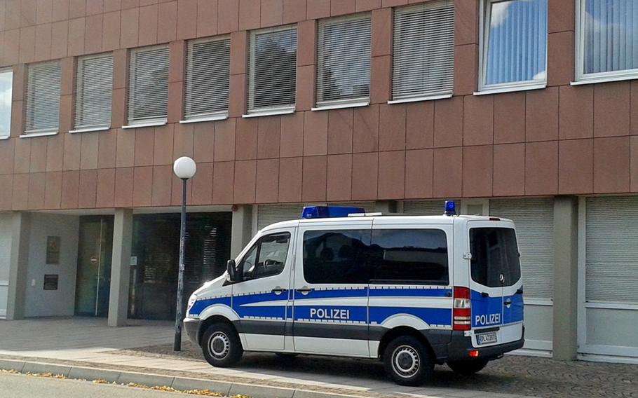 A court in Zweibruecken, Germany, learned Monday, Sept. 30, 2019, that the four men suspected in the violent invasion of an American family's home in Landstuhl in February had a loaded gun with them.