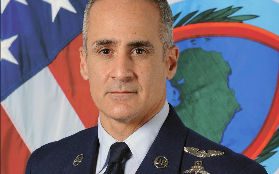 Chief Master Sgt.Ramon Colon-Lopez, the outgoing senior enlisted leader at U.S. Africa Command, will be moving to Washington, D.C. to take up the position of senior enlisted adviser to the chairman of the Joint Chiefs of Staff. 
AFRICOM