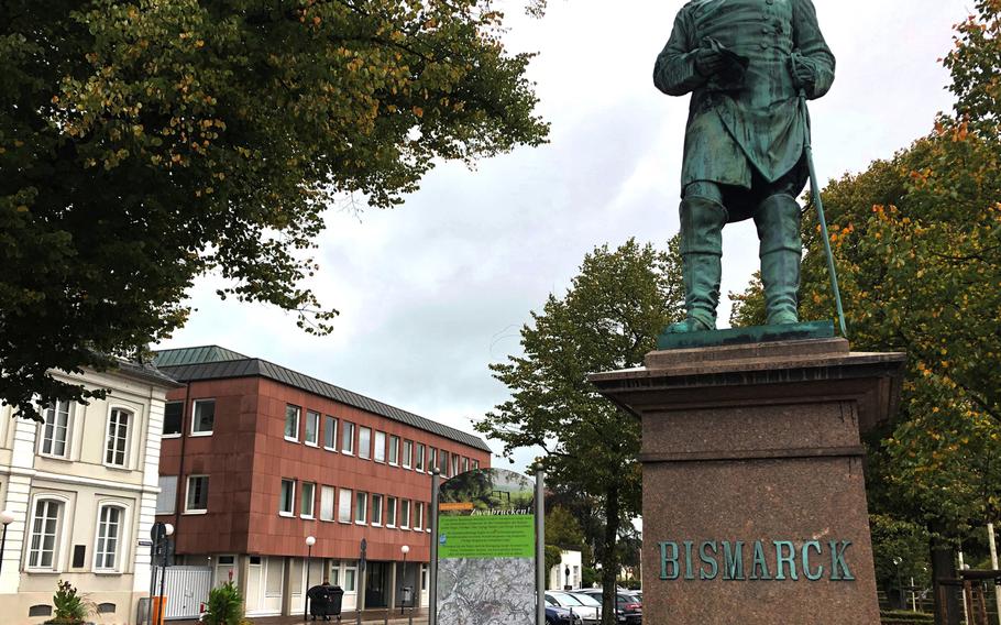 The last of four men who attempted in February to force their way into the Landstuhl home of an American family to rob them was sentenced to prison on Thursday, Dec. 19, 2019, at the red brick courthouse in Zweibruecken, Germany, seen here.