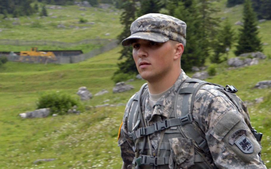 Then-Pvt. Brian K. Hollenbeck during U.S. Army Africa's ''Best Warrior'' competition in 2014, which he won. Convicted of sexually assaulting his sleeping mother-in-law three years ago, he was again found guilty in a retrial in January 2020.