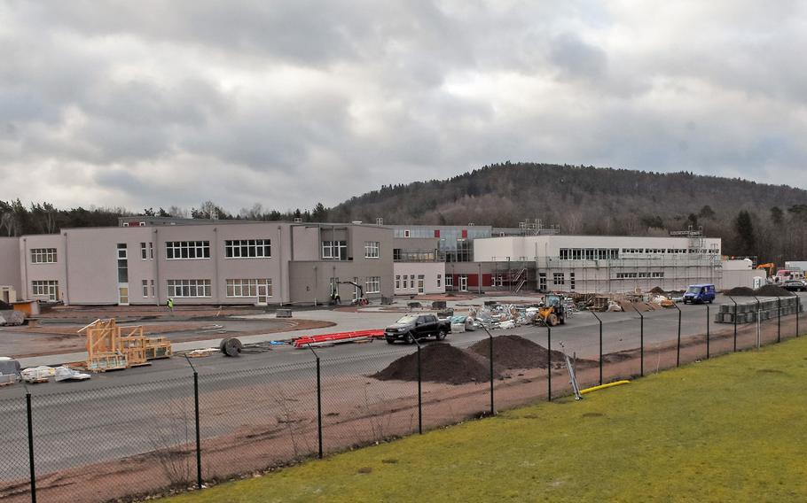 The new Kaiserslautern Elementary School is being built on Kapaun Air Station in Kaiserslautern, Germany. The opening of the school, originally scheduled for the start of the 2020-21 school year in late August, has been delayed indefinitely.