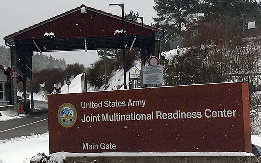 The Hohenfels Manuever Area, part of U.S. Army Garrison Bavaria, in winter. A German civilian who works for the Army at Hohenfels has tested positive for the coronavirus, U.S. Army Garrison Bavaria said Wednesday, March 11, 2020.