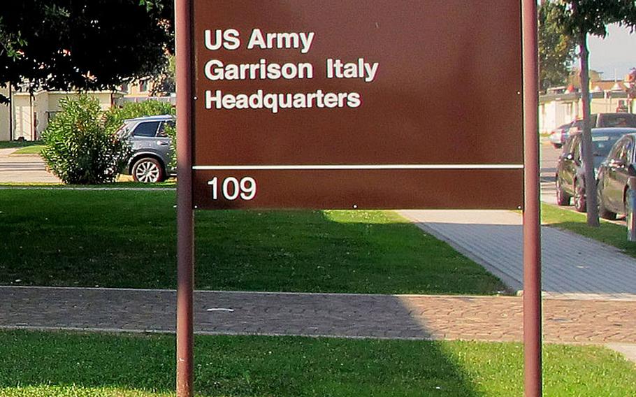 A Vicenza soldier was hospitalized with the disease caused by the coronavirus Wednesday after being taken by ambulance from his barracks on Caserma Ederle at U.S. Army Garrison Italy.