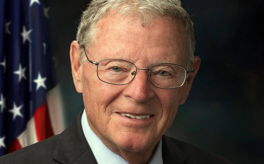 Sen. James Inhofe of Oklahoma, chairman of the Senate Armed Services Committee, said he now supports the idea of reducing troops in Germany after a briefing on the plan July 22, 2020, by U.S. European Command's Gen. Tod Wolters.