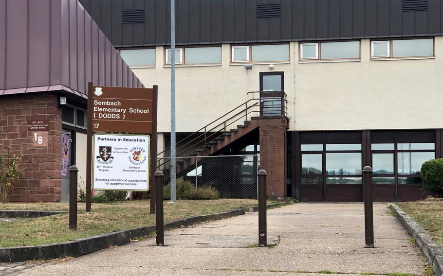 Two more students at Defense Department schools in the Kaiserslautern area have tested positive for the coronavirus, including one from Sembach Elementary School, officials said on Monday, Aug. 31, 2020.