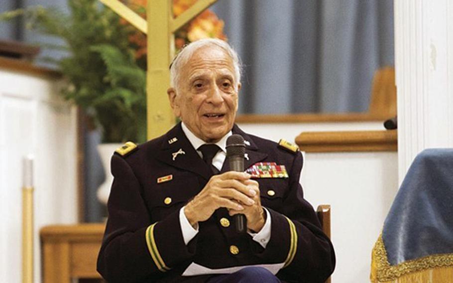 Frank Cohn, a 95-year-old retired Army colonel who survived the Holocaust, is slated to receive one of the top honors for military police, the Order of the Marechaussee, from the Military Police Regimental Association on Sept. 29, 2020.