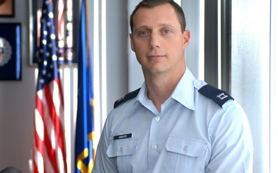 Maj. Philip D. Ambard was one of nine people killed by an Afghan pilot on April 27, 2011, in Kabul.