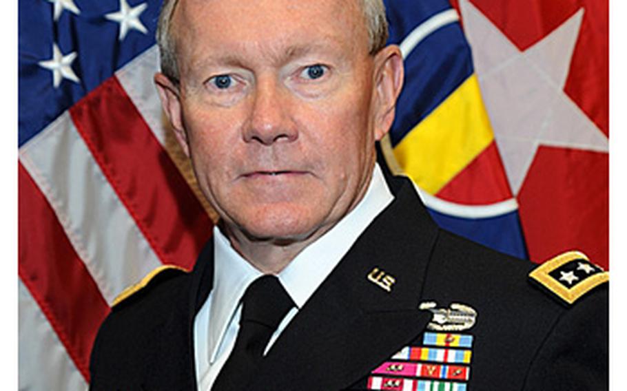 Army Gen. Martin E. Dempsey, chairman of the Joint Chiefs of Staff