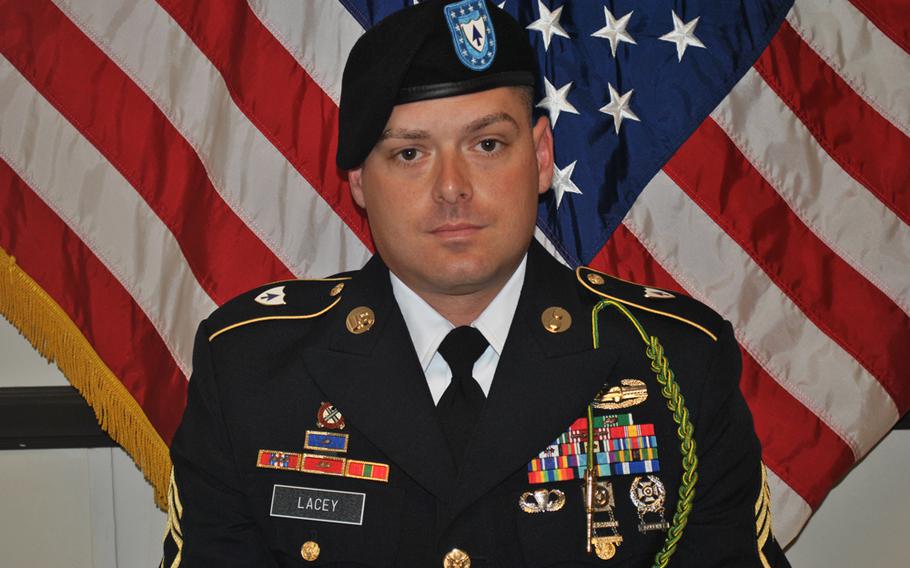 Sgt. 1st Class William K. Lacey, 38, of Laurel, Fla., was killed in an insurgent attack in Afghanistan Jan. 4, 2014.