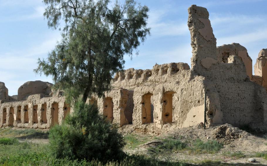 The remains of a British fort stand on the grounds of a NATO forward operating base in Nangarhar province, Afghanistan. The 19th-century British experience in facing tenacious Afghan guerilla fighters has been carefully studied by modern counterinsurgency experts.

