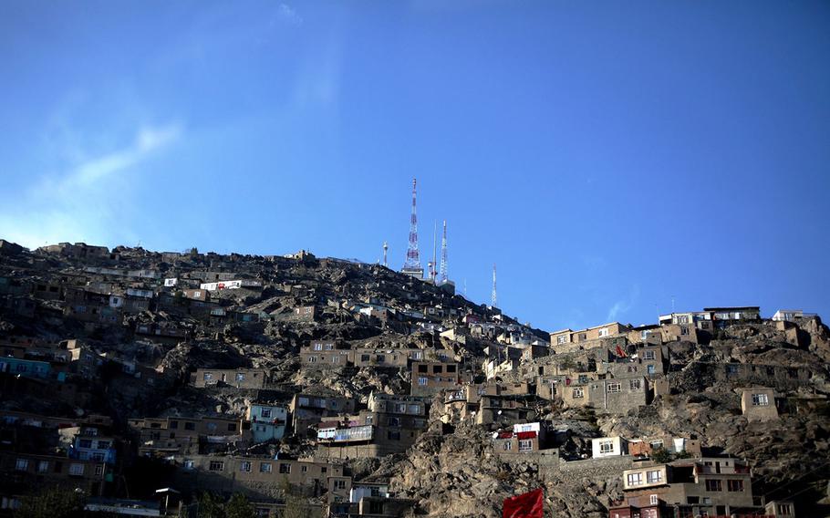 The view after an earthquake is shown on Oct. 26, 2015 in Kabul, capital of Afghanistan. At least 18 people have been confirmed dead and scores injured as a powerful 7.5-magnitude earthquake struck northern Afghanistan on Monday. 