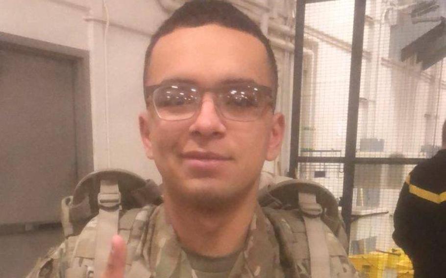 Spc. Michael T. Osorio, an Idaho soldier assigned to Fort Carson, Colo., died Tuesday April 23, 2019 in a noncombat incident in Taji, Iraq.