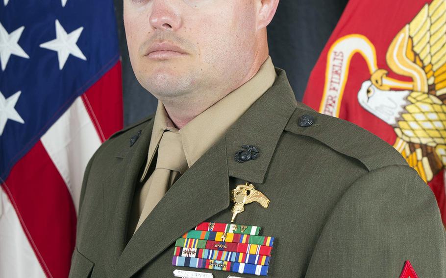 Gunnery Sgt. Scott A. Koppenhafer, 35, a critical skills operator with the 2nd Marine Raider Battalion, was killed while supporting Iraqi Security Forces in Ninevah province, Saturday, Aug. 10, 2019.