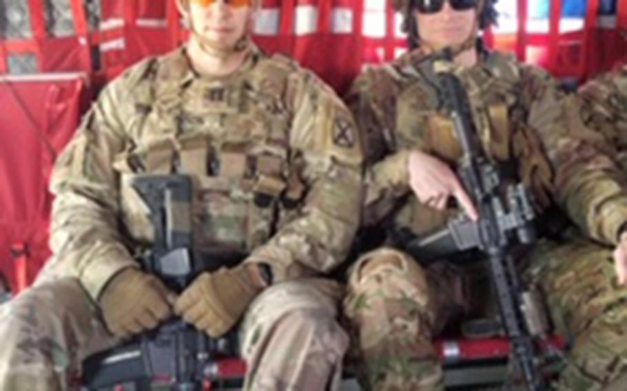 Capt. Matthew Dixon, of the 1st Battalion, 87th Infantry of the 10th Mountain Division, had his deployment to Afghanistan in 2020 cut short after five weeks. Other soldiers spoke to him about their disappointment over their deployments ending much sooner than expected.
