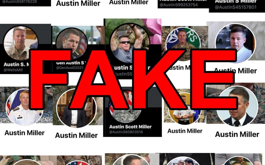 Scammers are using Gen. Scott Miller's likeness and photos to create fake social media profiles, a U.S. Forces - Afghanistan spokesman said March 16, 2021.
