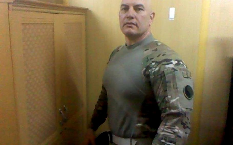 Maj. Robert J. Marchanti II, 48, of Baltimore, in an undated photo. Marchanti, a Maryland National Guardsman, was killed in the attack on the Afghan Interior Ministry in Kabul on Feb. 25, 2012. Abdul Saboor, who killed Marchanti in 2012, had been sentenced to 20 years in prison in 2016, but was set free Friday, Afghan officials said.
