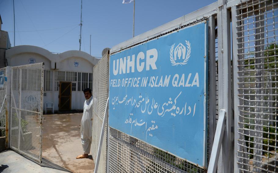 This United Nations office on the border between Iran and Afghanistan represents a small portion of the international effort to help Afghan refugees return home. The U.N. says it has helped nearly 5 million Afghans return since the fall of the Taliban.