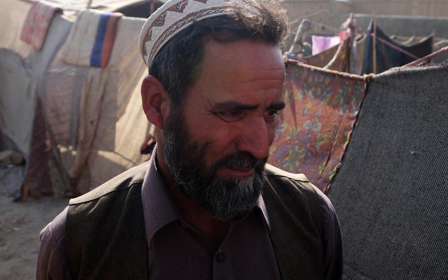 Feda Mohammed, 45, says eight years after returning from exile in Pakistan, he's having second thoughts about staying in Afghanistan, where he lives in a camp for displaced people in Kabul. ?This is my country, but it was better in Pakistan,? he said.