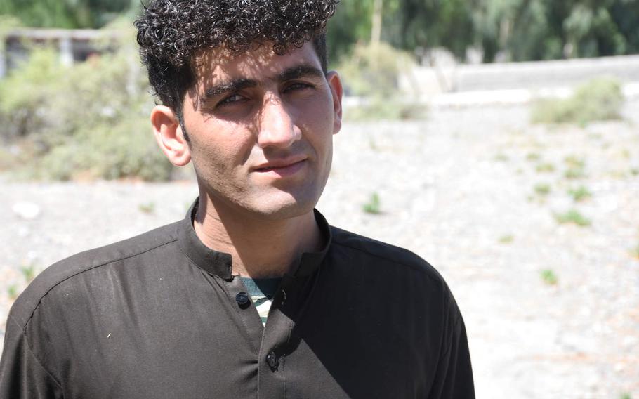 Ainullah Shahid, the uncle of Afghan soldier Nematullah, tells Stars and Stripes on Aug. 17, 2019, that he thought a miracle had occurred when his family received a call from Nematullah several months after being told he was dead.