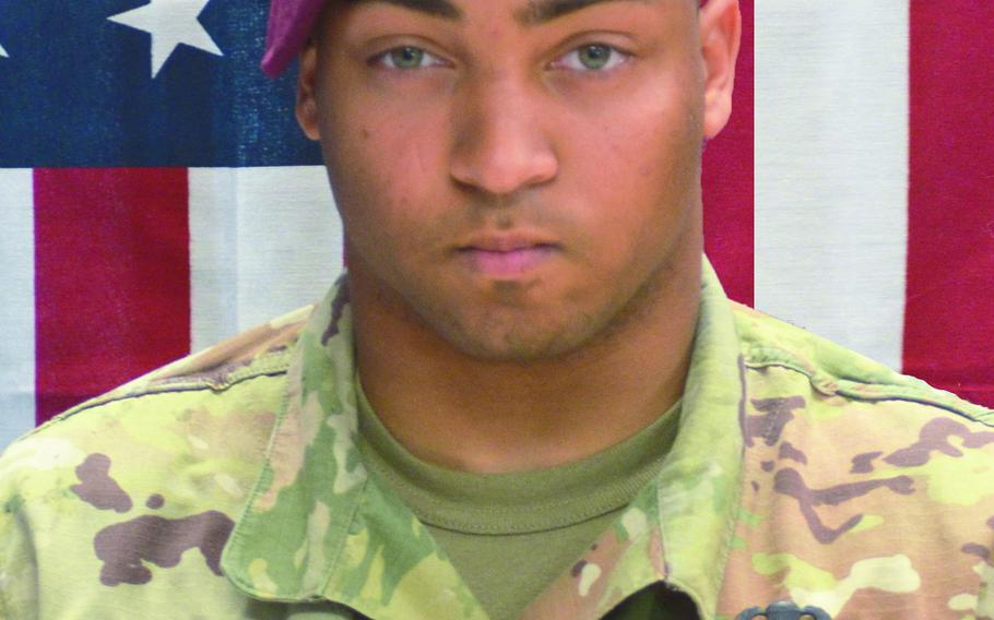Army Spc. Michael Isaiah Nance, 24, of Chicago, died July 29, 2019, after being shot by an Afghan soldier at a military camp in southern Uruzgan province.