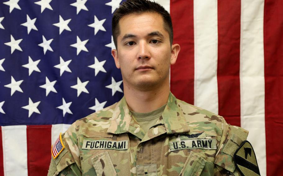 Chief Warrant Officer 2 Kirk T. Fuchigami Jr. was killed in a helicopter crash in Afghanistan, Nov. 20, 2019.