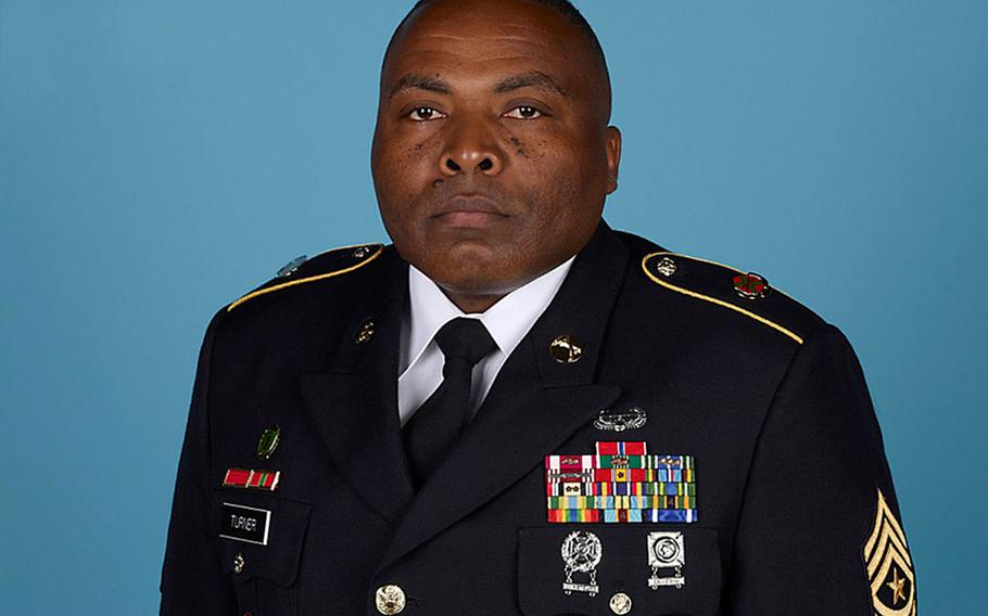 Sgt. Maj. Wardell Turner was killed by a roadside bomb, Nov. 24, 2014, in Kabul, Afghanistan.