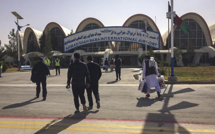 Afghans are supposed to take control of Ahmad Shah Baba International Airport in Kandahar, Afghanistan, from U.S. and NATO troops when they leave the country, but officials say the locals are not up to the job.