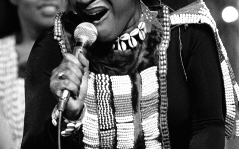 Patti LaBelle, at a German television studio in October, 1976.