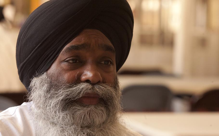 Charnjit Singh, 49, a priest at the Gurdwara Sahib Hayward in Hayward, Calif., waits for news of his four relatives who were victims of a mass shooting inside a Sikh temple in Oak Creek, Wisconsin on Aug. 5, 2012. Seven people were killed in the rampage, including the shooter, according to police.

