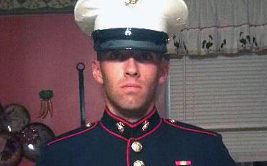 Pfc. Josh Martino is seen in this undated photo provided by his brother Tony Perry. Martino, 19, a native of Dubois, Pa., was killed along with six others by an explosion during a training exercise at Hawthorne Army Depot in Nevada Monday March 18, 2013.  