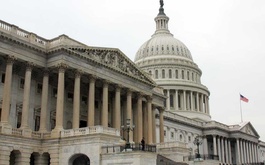 The House of Representatives side of the U.S. Capitol.